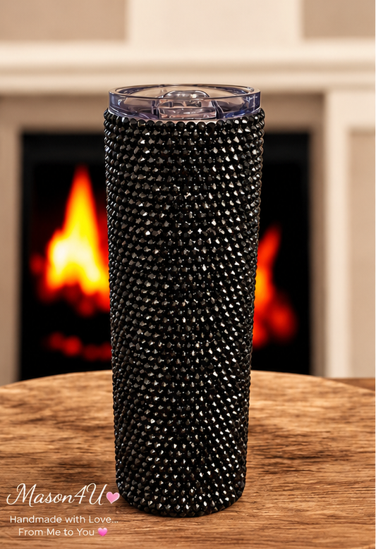 Handmade 20oz Rhinestone Tumbler