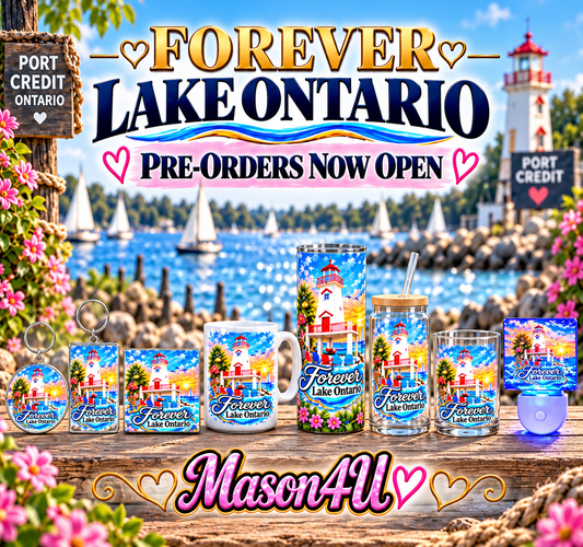 FOREVER LAKE ONTARIO ~ keychains